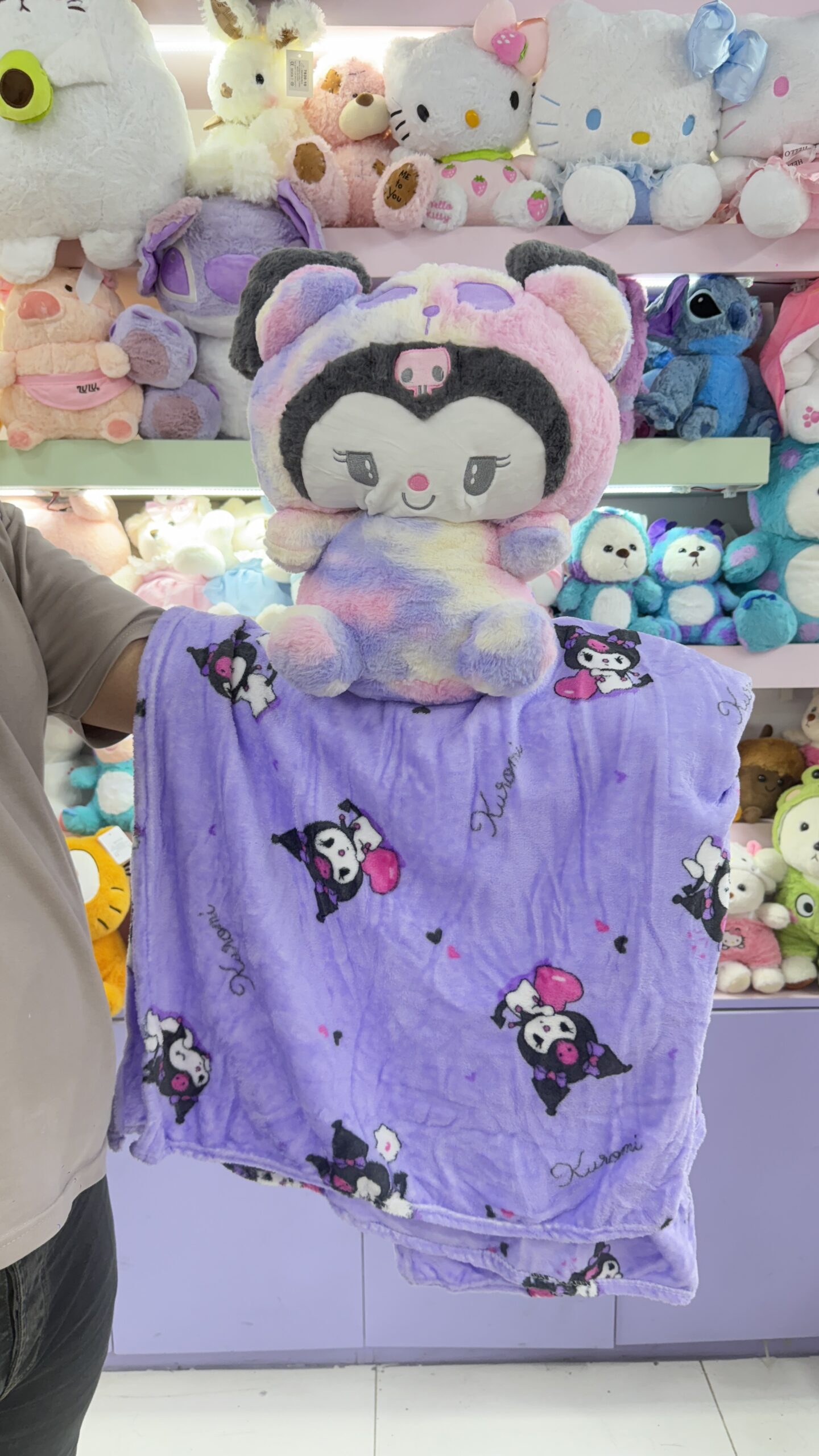 پتو بالشتی عروسکی