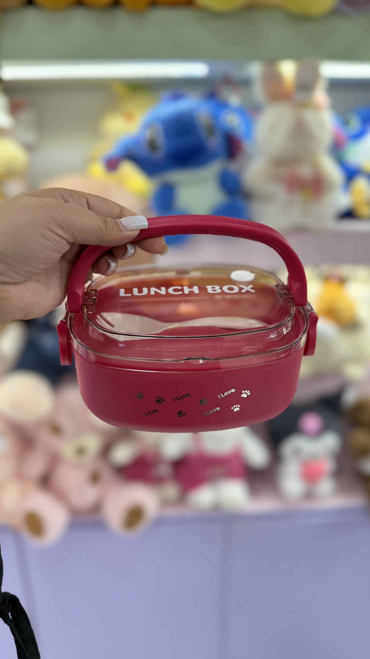 ظرف غذای مستطیل قاشق‌دار