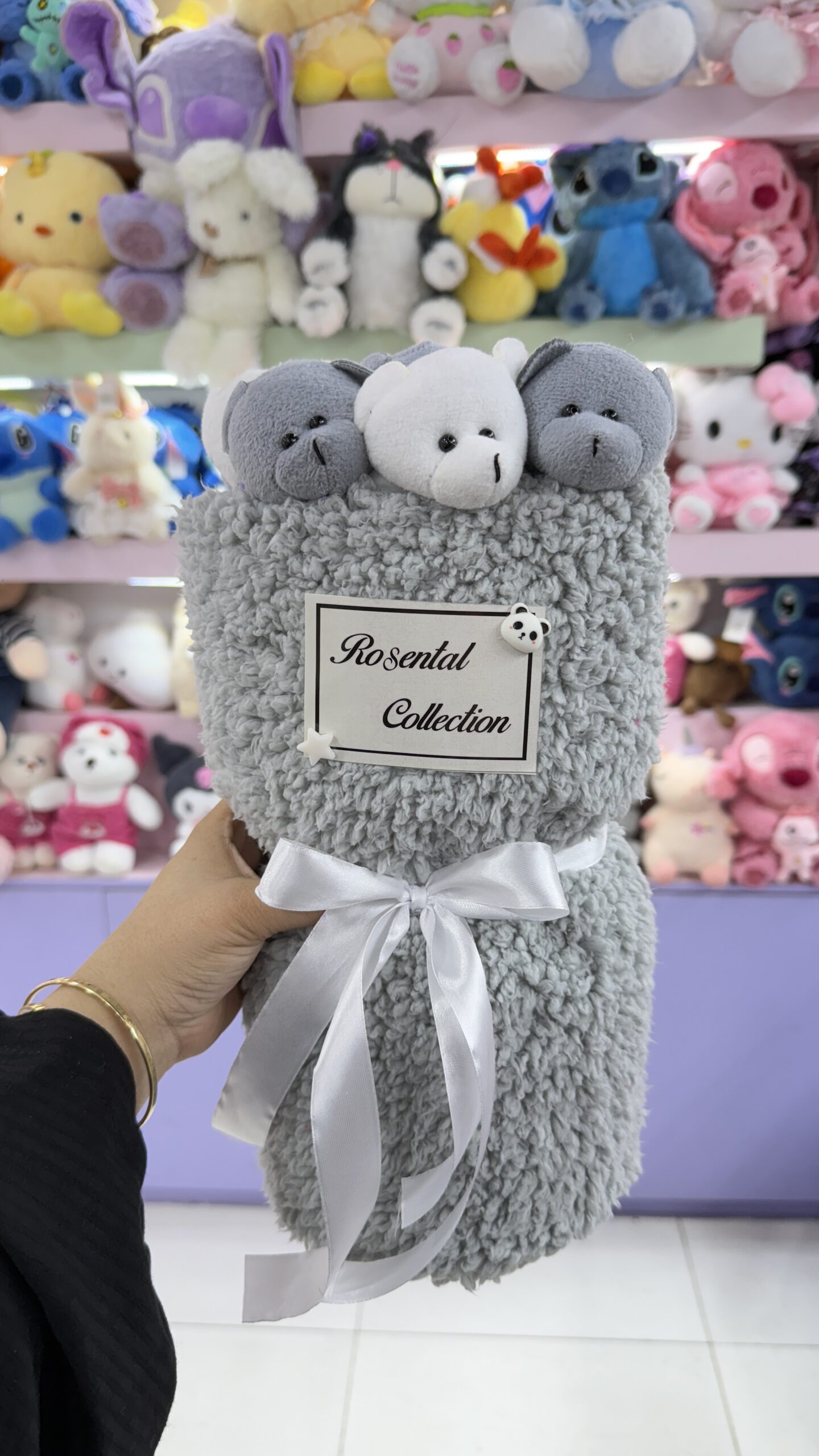 بوکت عروسکی طوسی