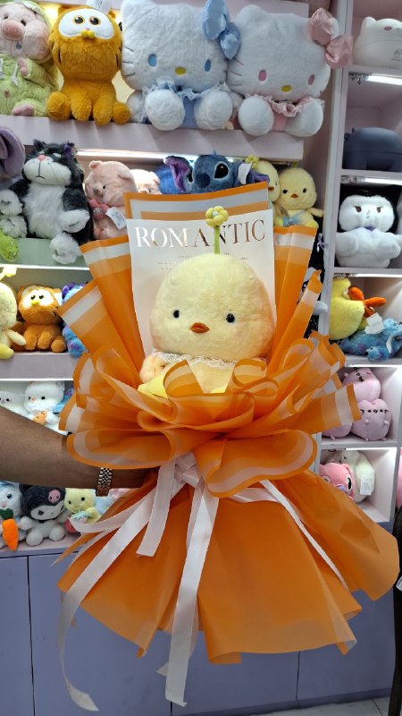 دسته گل عروسکی