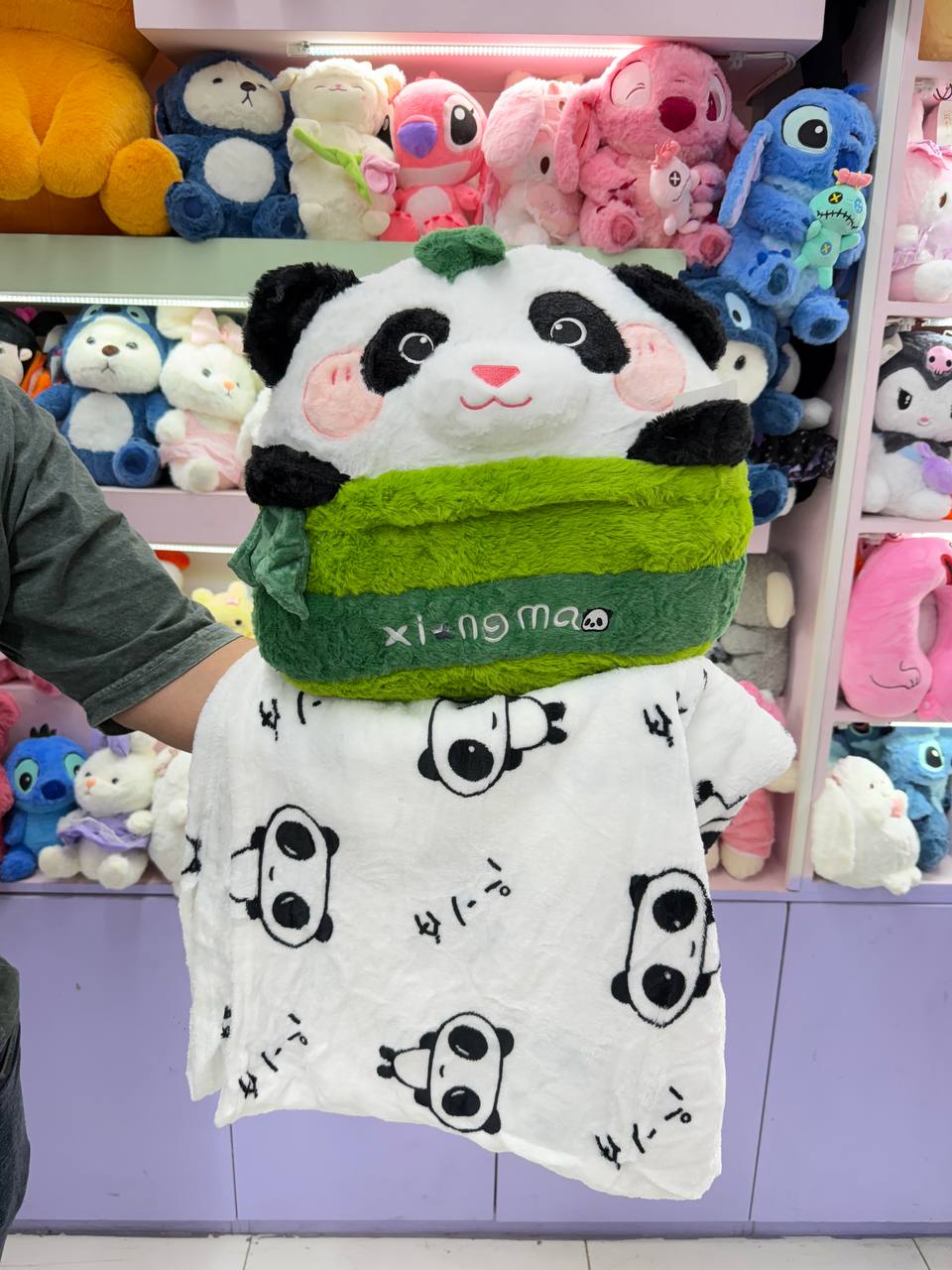 پتو بالشتی پاندا