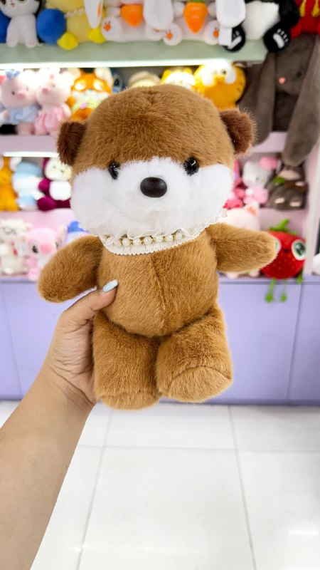 عروسک دونده سمور قهوه‌ای