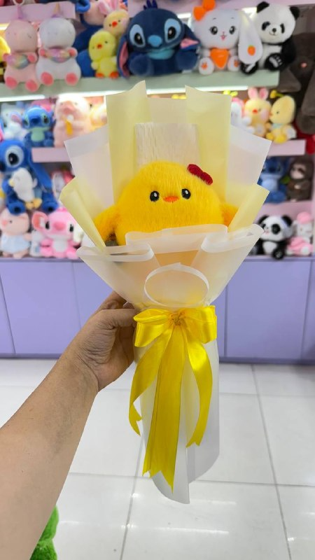 دسته‌گل تک‌شاخه جوجه چاقوکش