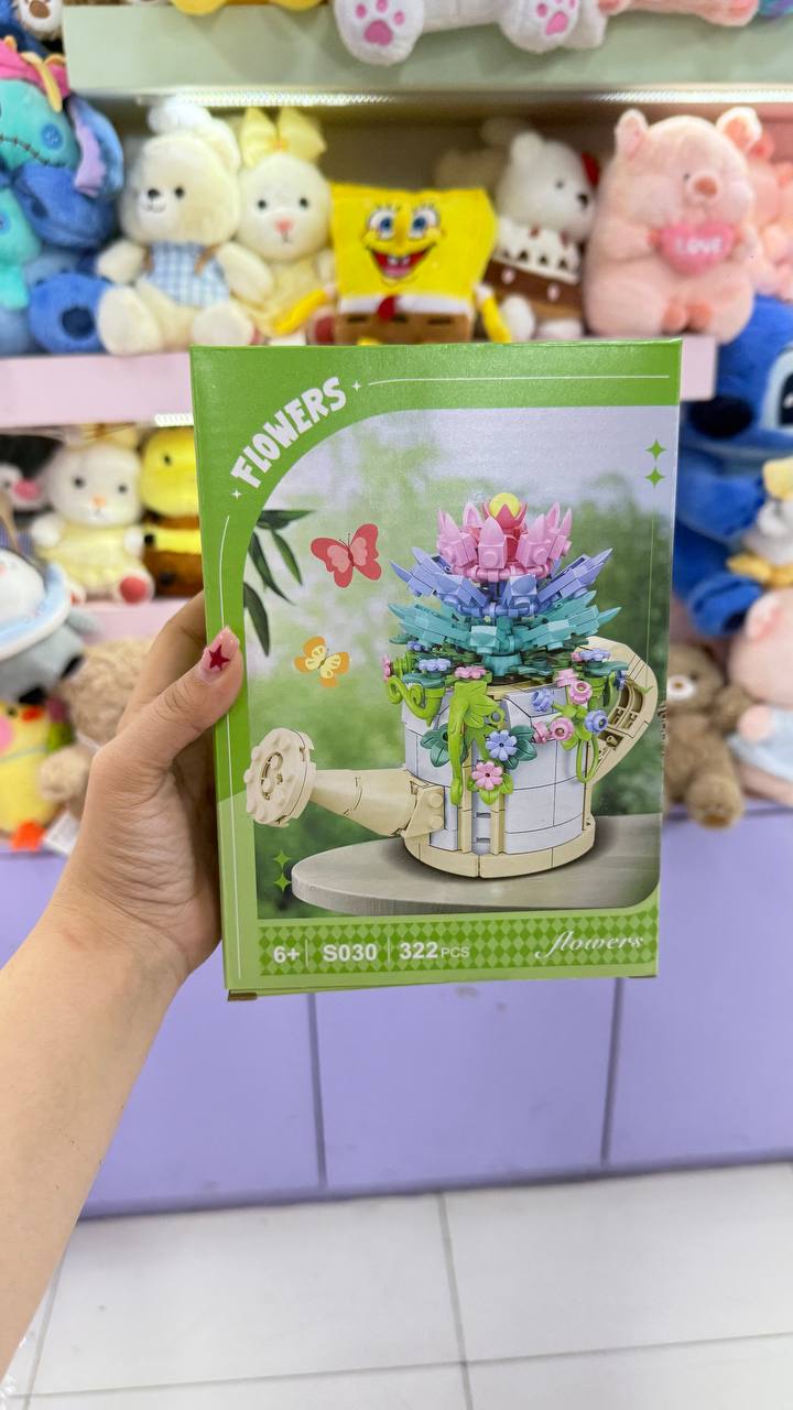 گل لگویی آبپاش گل‌دار Flowers مدل S030